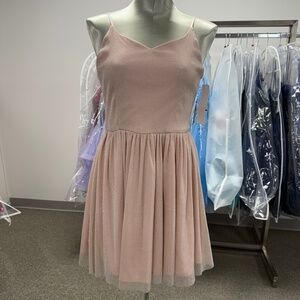 NWT Un Deux Trois Blush Pink Party Dress